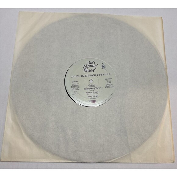 The Moody Blues – Long Distance Voyager Vinyl LP 33 Rpm Threshold TRL-1-2901 - Picture 8 of 9